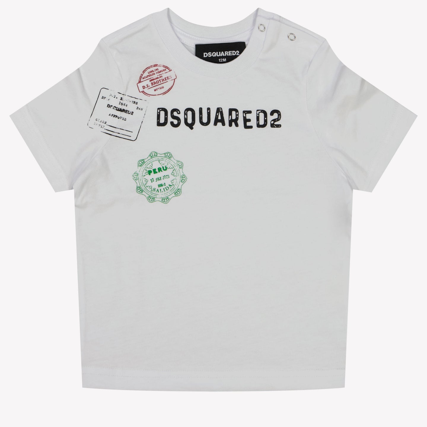 Dsquared2 Baby Unisex T-Shirt in White