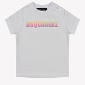 Dsquared2 Baby Unisex T-Shirt In Wit