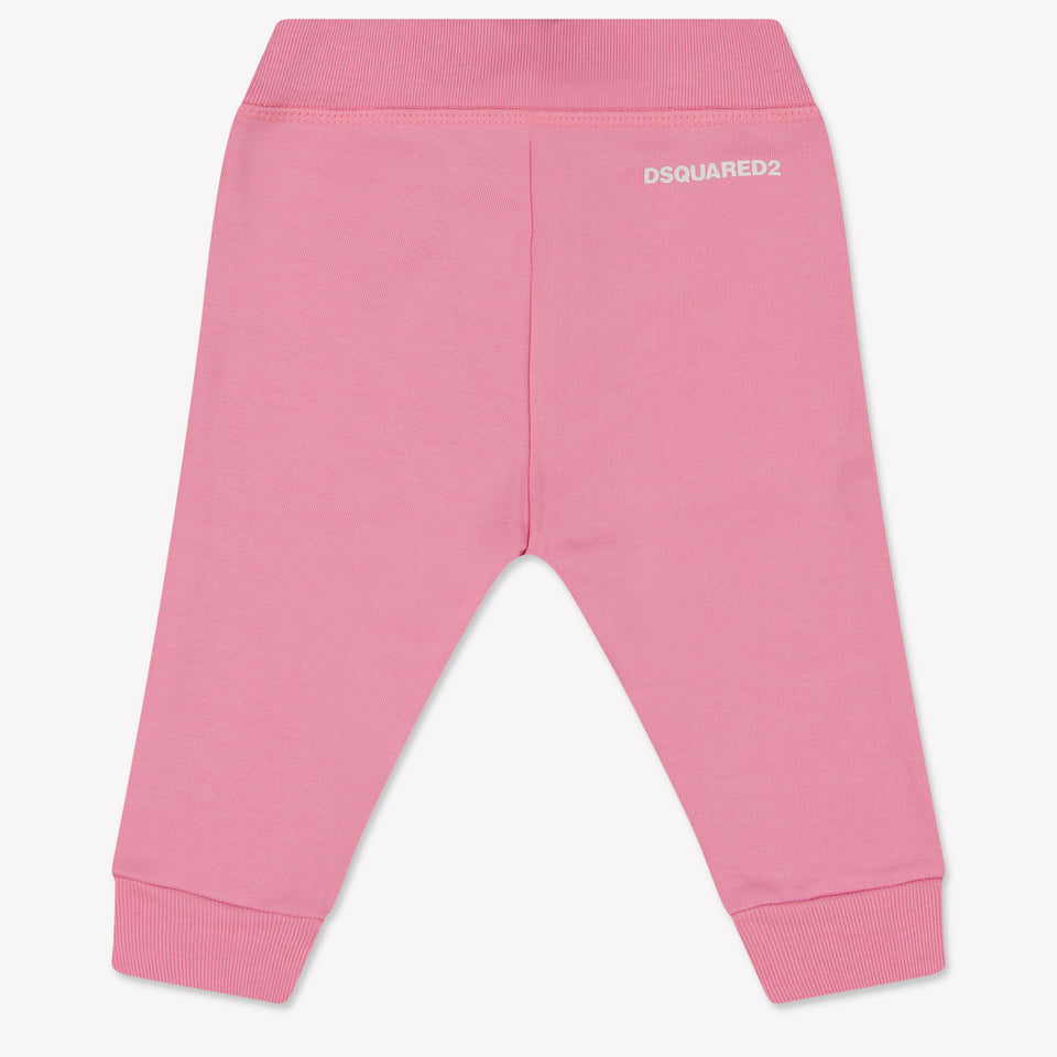 Dsquared2 Baby Unisex Trousers in Pink