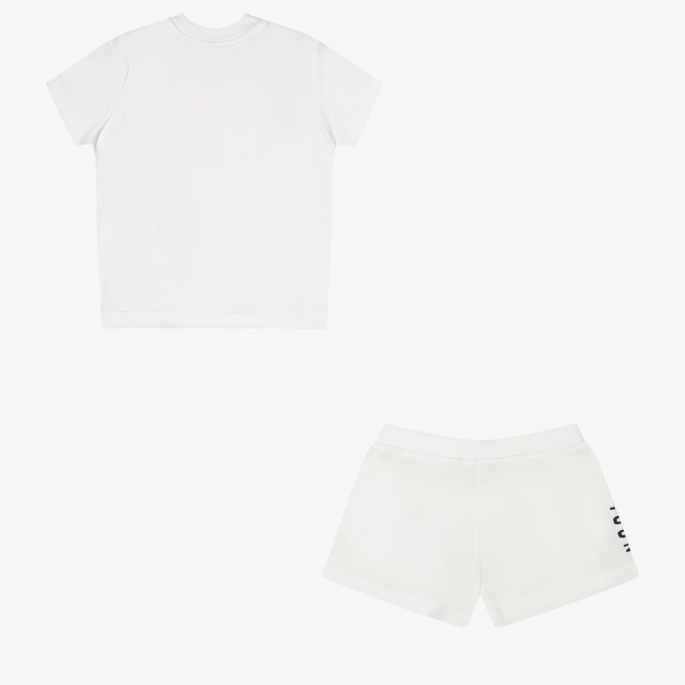 Dsquared2 Baby Unisex Setje In Wit