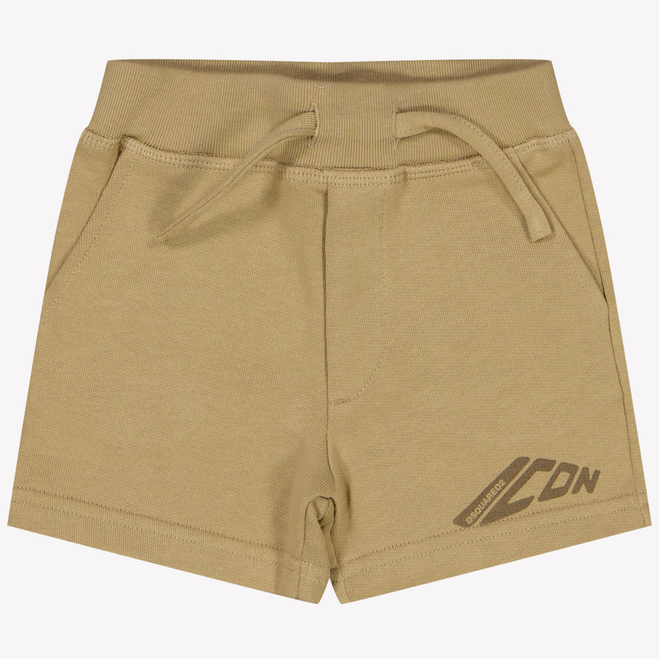 Dsquared2 Baby Jongens Shorts In Beige