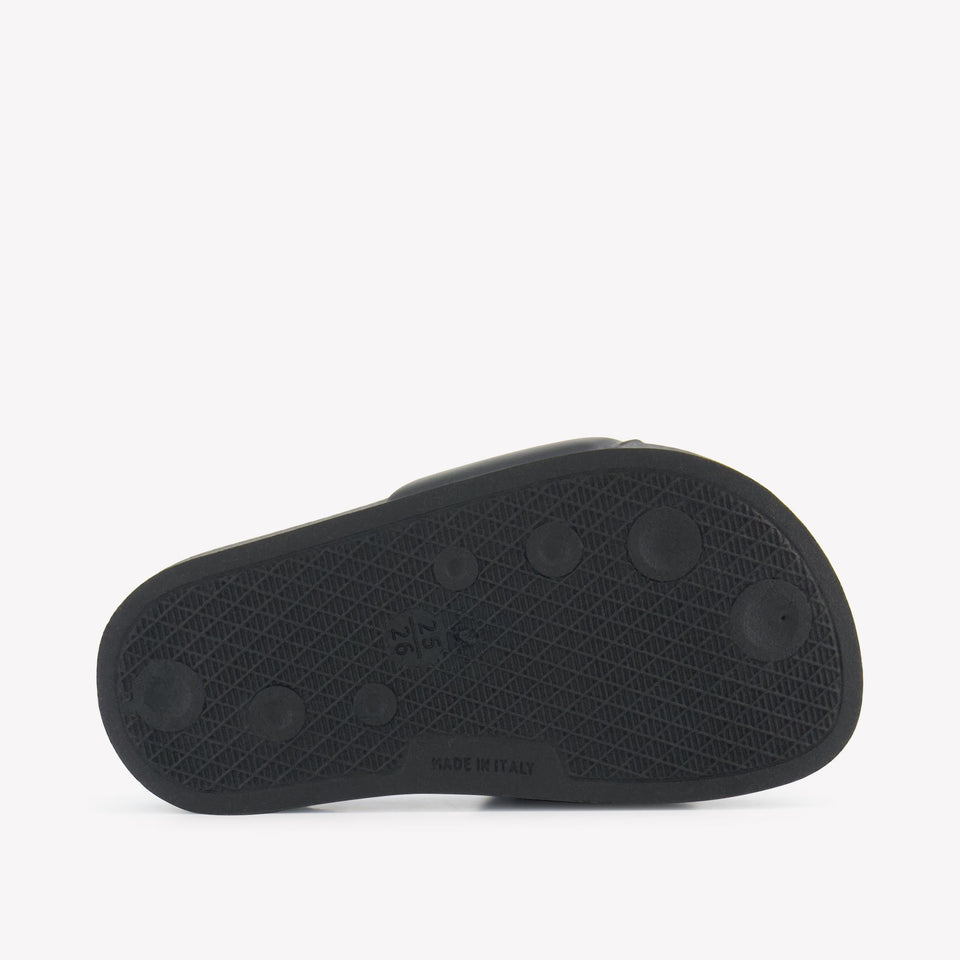 Dsquared2 Unisex Slippers In Zwart