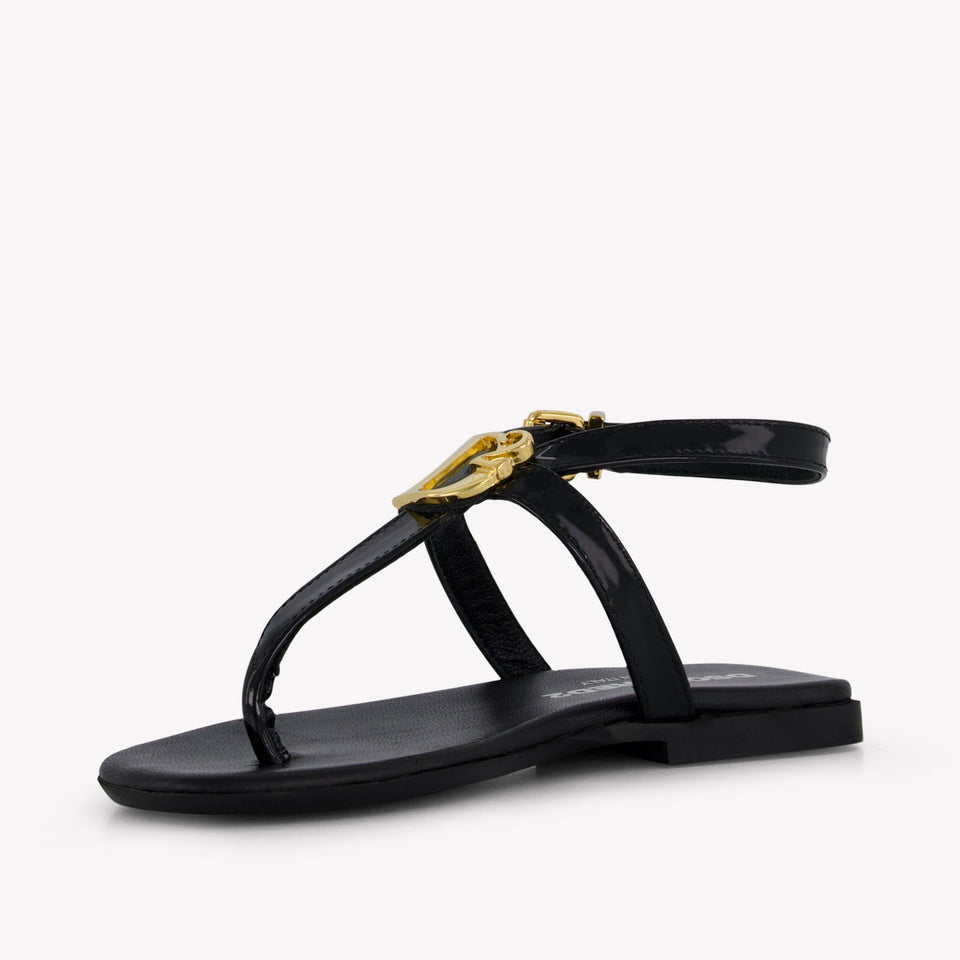 Dsquared2 Meisjes Sandalen In Zwart