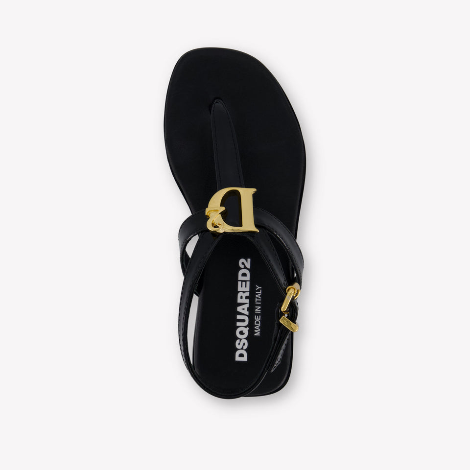 Dsquared2 Meisjes Sandalen In Zwart