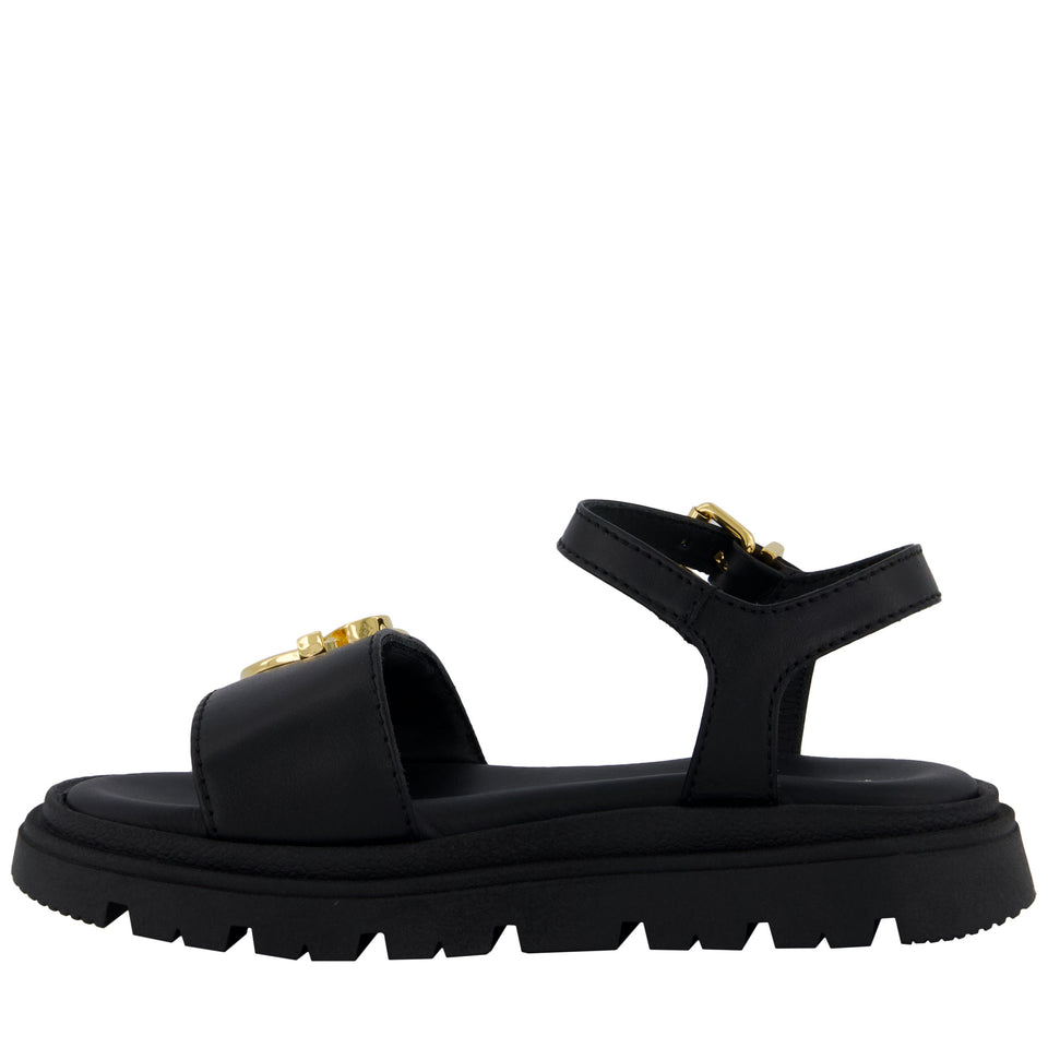 Dsquared2 Meisjes Sandalen In Zwart