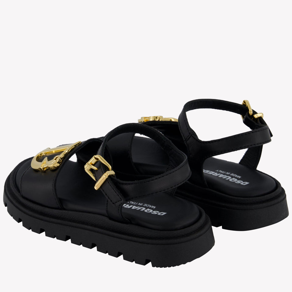 Dsquared2 Meisjes Sandalen In Zwart