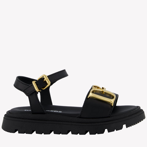 Dsquared2 Meisjes Sandalen In Zwart