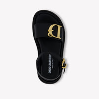 Dsquared2 Girls Sandals  Black