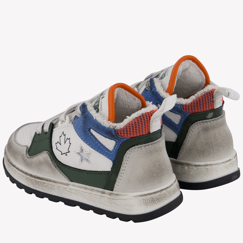 Dsquared2 Boys Sneakers in Green