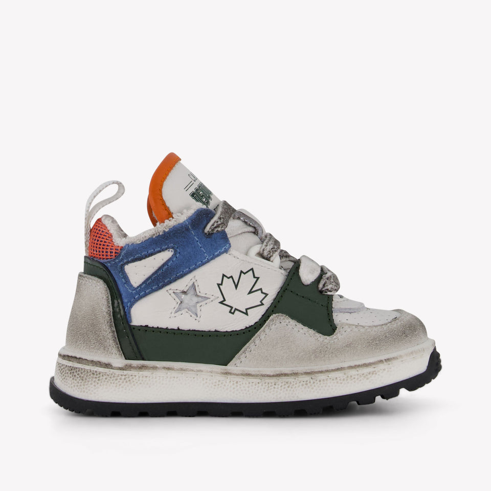 Dsquared2 Jongens Sneakers In Groen