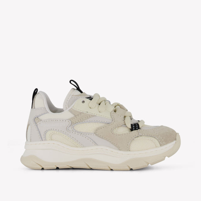 Dsquared2 Unisex Sneakers In Off White