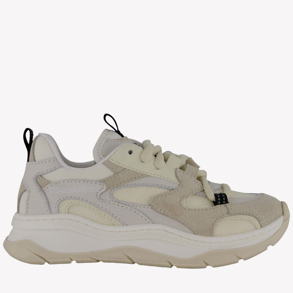 Dsquared2 Unisex Sneakers In Off White