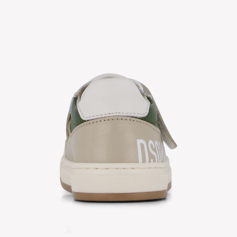 Dsquared2 Unisex Sneakers in Olive Green