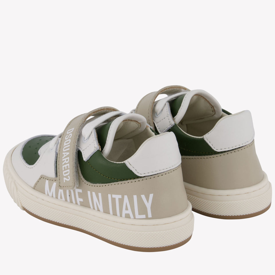 Dsquared2 Unisex Sneakers In Olijf Groen