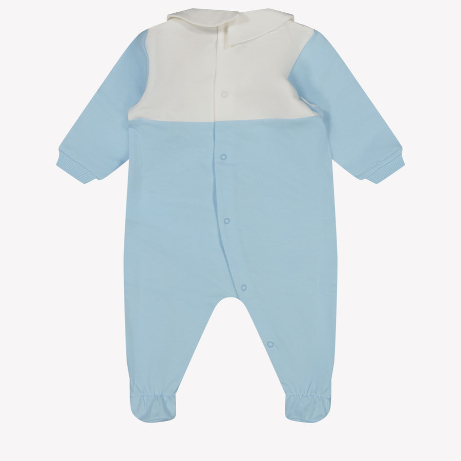 Moschino Baby Unisex Playsuit  Light Blue