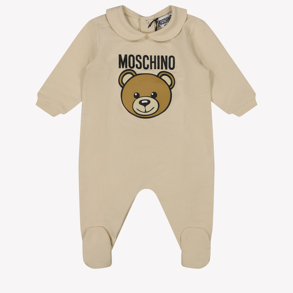 Moschino Baby Unisex Boxpakje In Beige