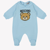 Moschino Baby Unisex Boxpakje In Licht Blauw