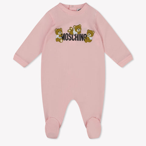 Moschino Baby girls Playsuit In Light Pink