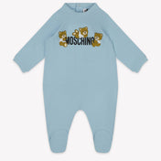 Moschino Baby Unisex Boxpakje In Licht Blauw