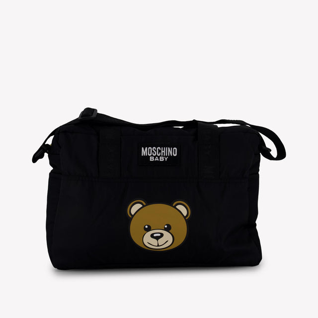 Moschino Baby Unisex Luiertas In Zwart