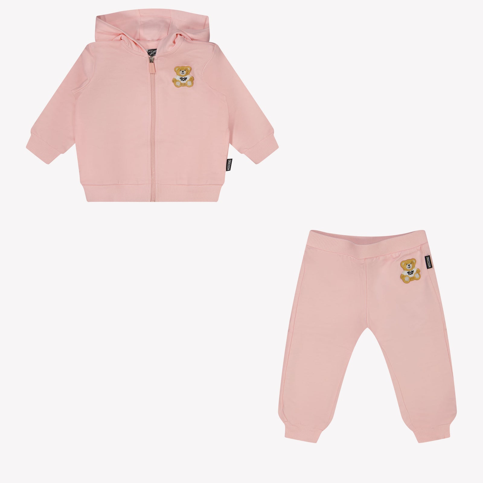 Moschino Baby Girls Jogging Suit In Light Pink