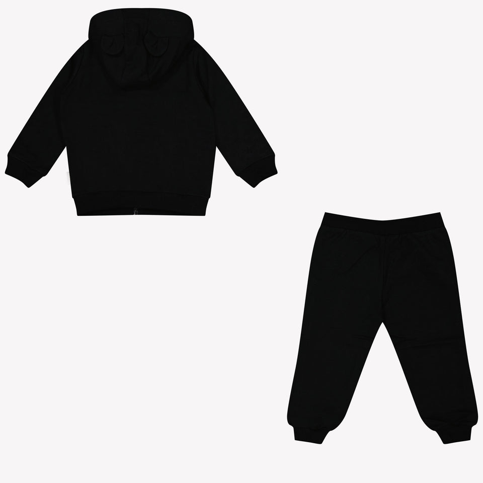 Moschino Baby Unisex Tracksuit in Black