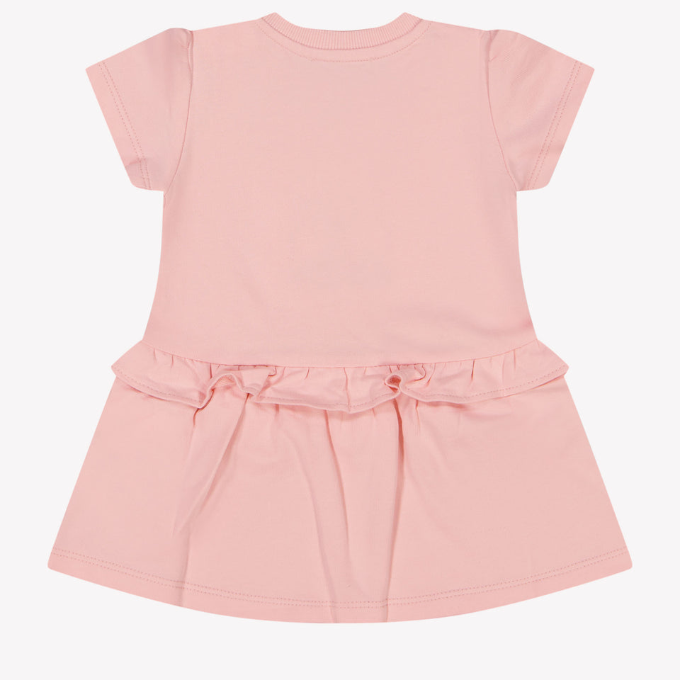 Moschino Baby Meisjes Jurk In Licht Roze