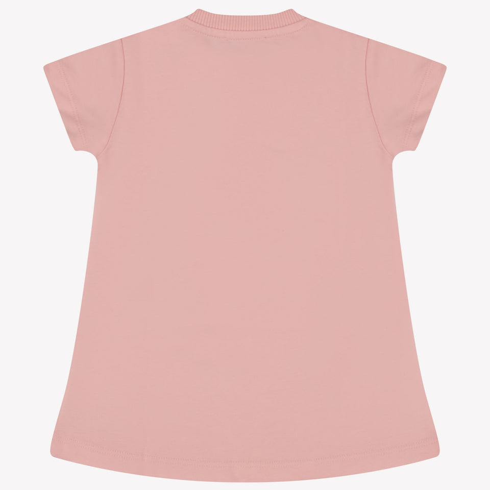 Moschino Baby Girls Dress In Light Pink