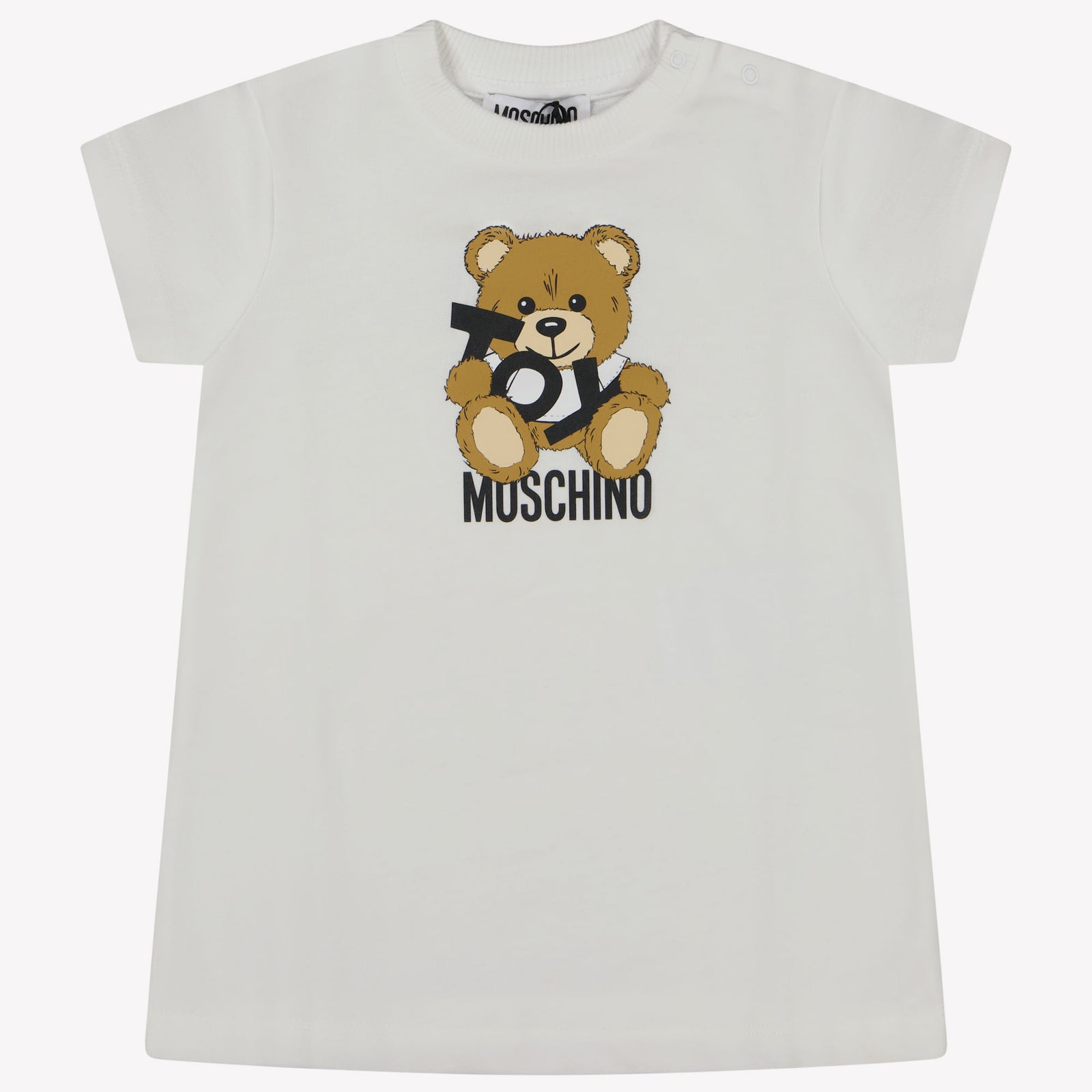 Moschino Baby Meisjes Jurk In Wit