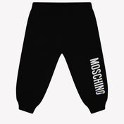 Moschino Baby Unisex Trousers in Black