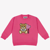 Moschino Baby Girls Sweater in Fuchsia