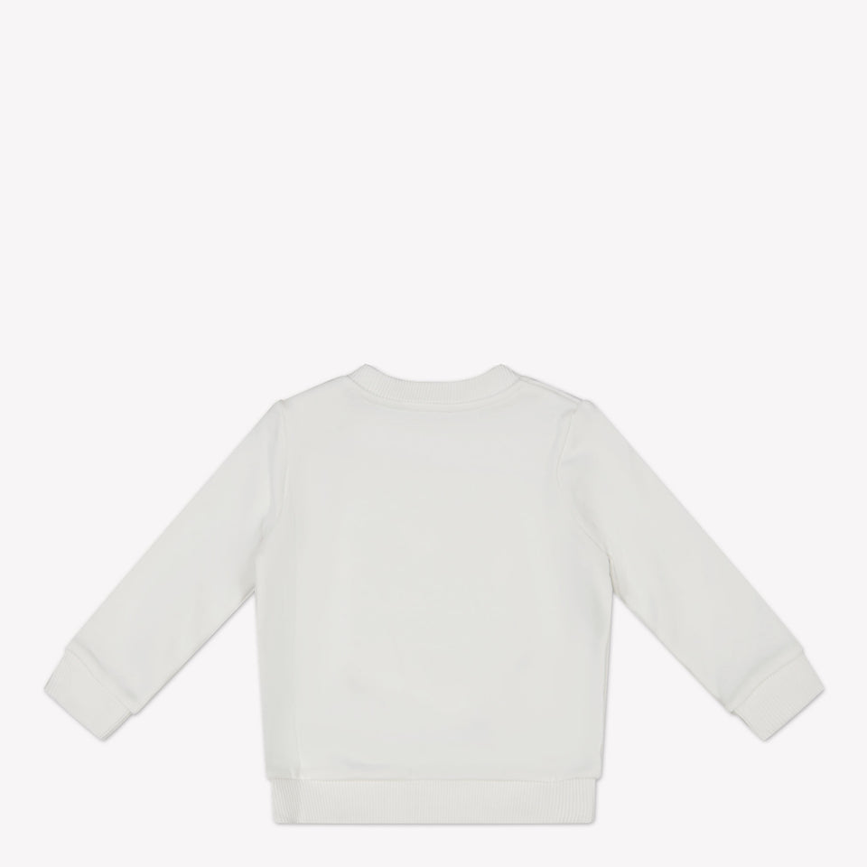 Moschino Baby Girls Sweater in White