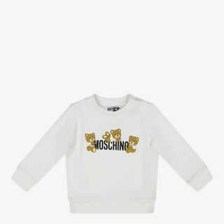 Moschino Baby Meisjes Trui In Wit