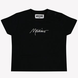 Moschino Baby Girls T-Shirt in Black