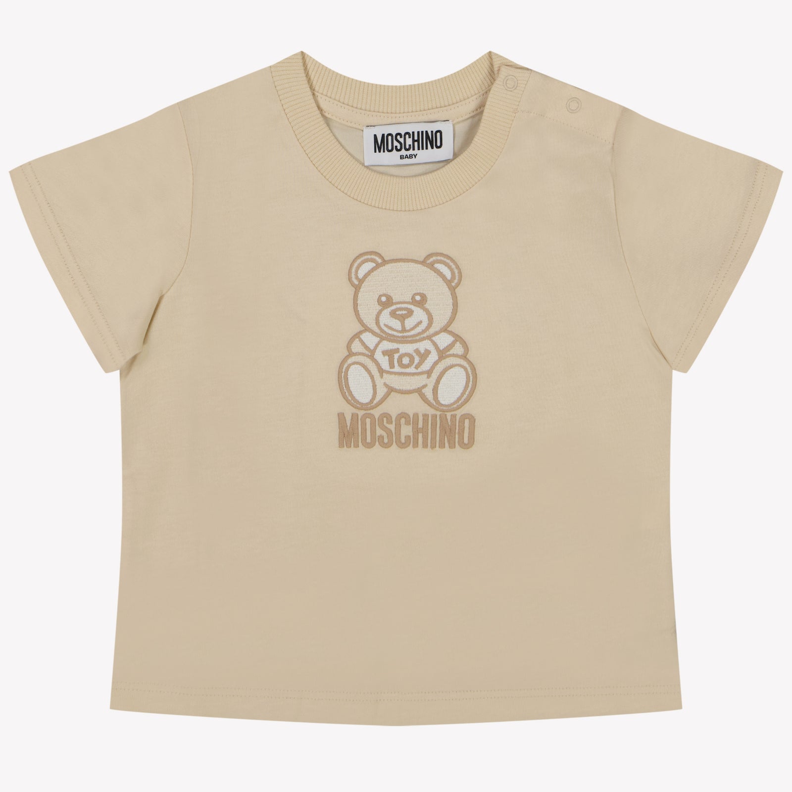 Moschino Baby Meisjes T-Shirt In Beige