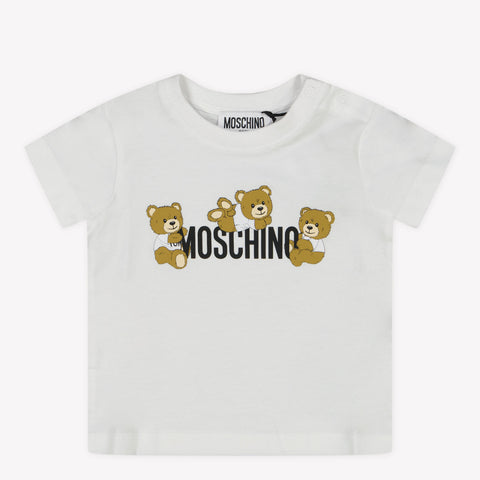 Moschino Baby Girls T-Shirt in White