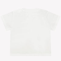 Moschino Baby Meisjes T-Shirt In Wit