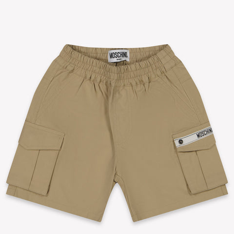 Moschino Baby Boys Shorts In Beige