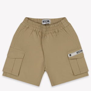 Moschino Baby Jongens Shorts In Beige