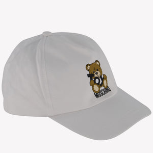 Moschino Baby Girls Cap  White