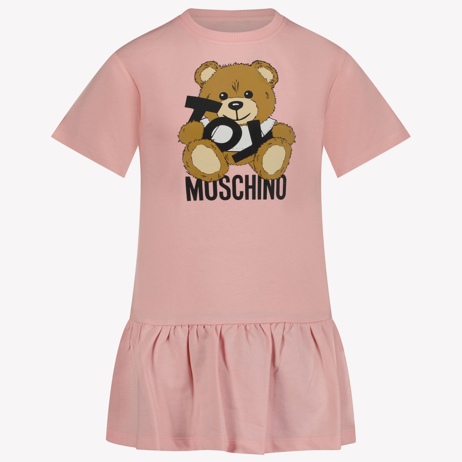 Moschino Kids Unisex Dress in Light Pink