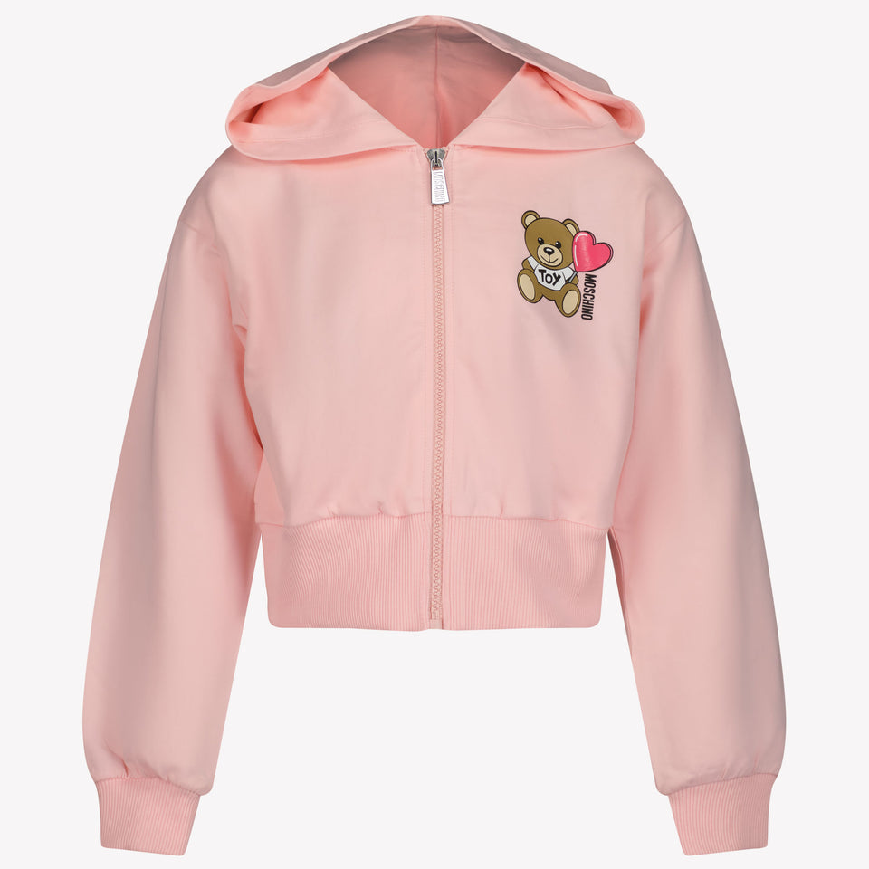 Moschino Kinder Meisjes Joggingpak In Licht Roze