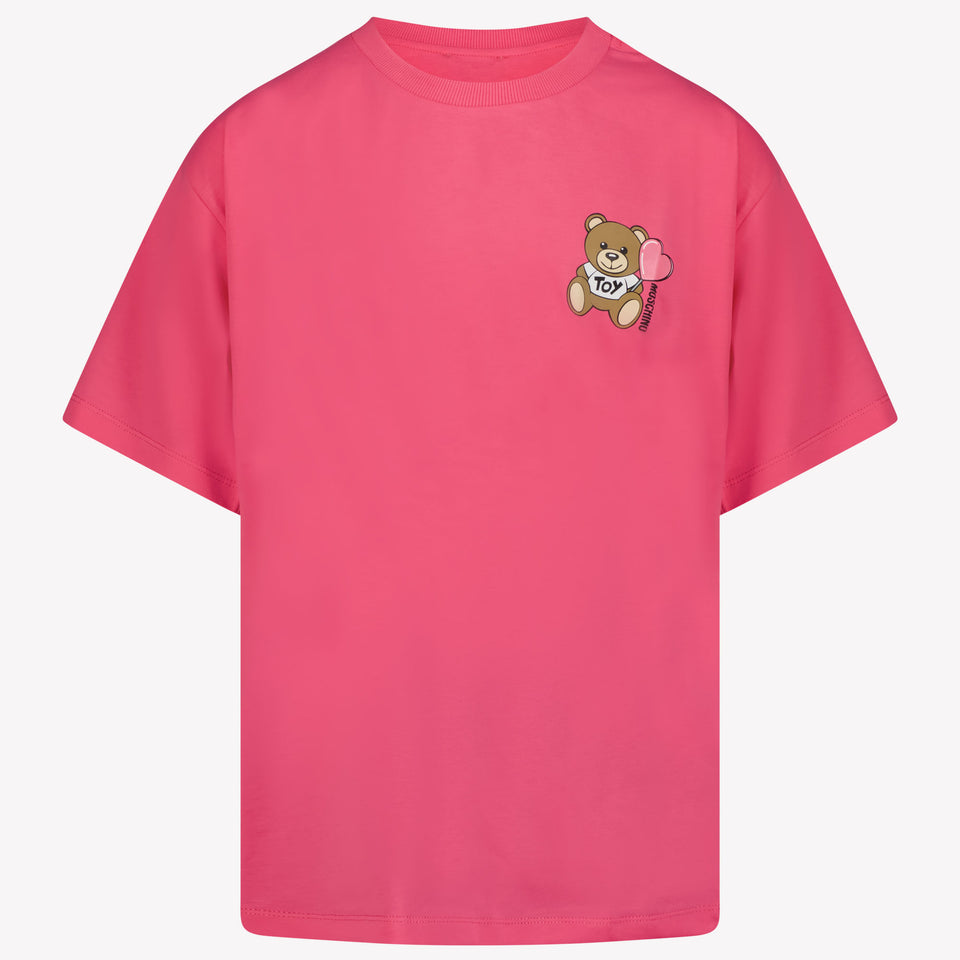 Moschino Children's girls in t-shirt Fuchsia