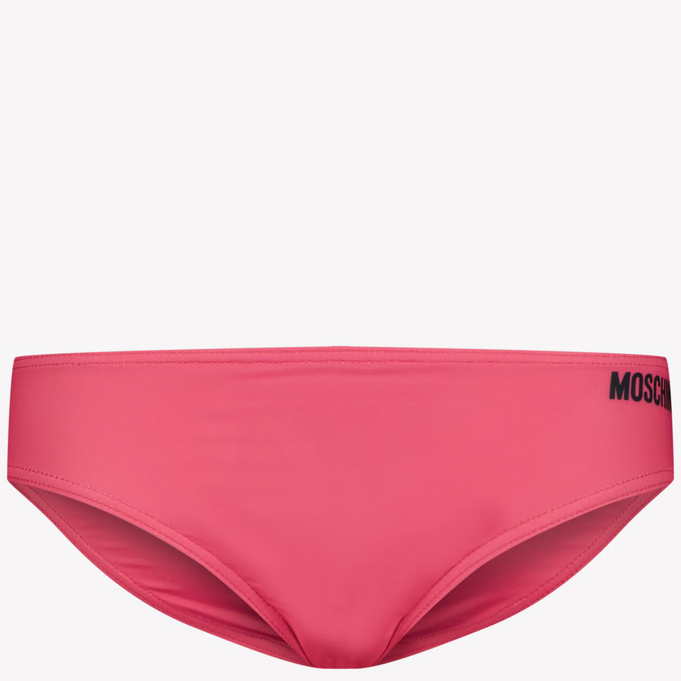 Moschino Kinder Meisjes Zwemkleding In Fuchsia