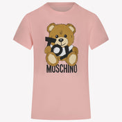 Moschino Kids Boys in T-Shirt Light Pink