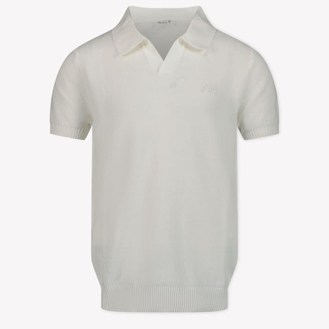 Antony Morato Kids Boys Polo In White