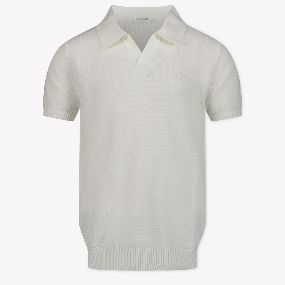 Antony Morato Kids Boys Polo In White