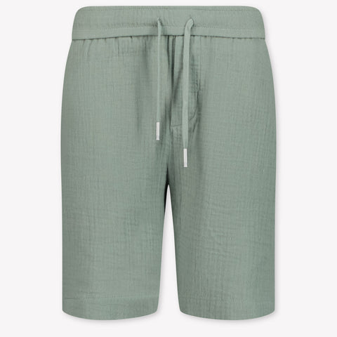 Antony Morato Kids Boys Shorts In Olive Green