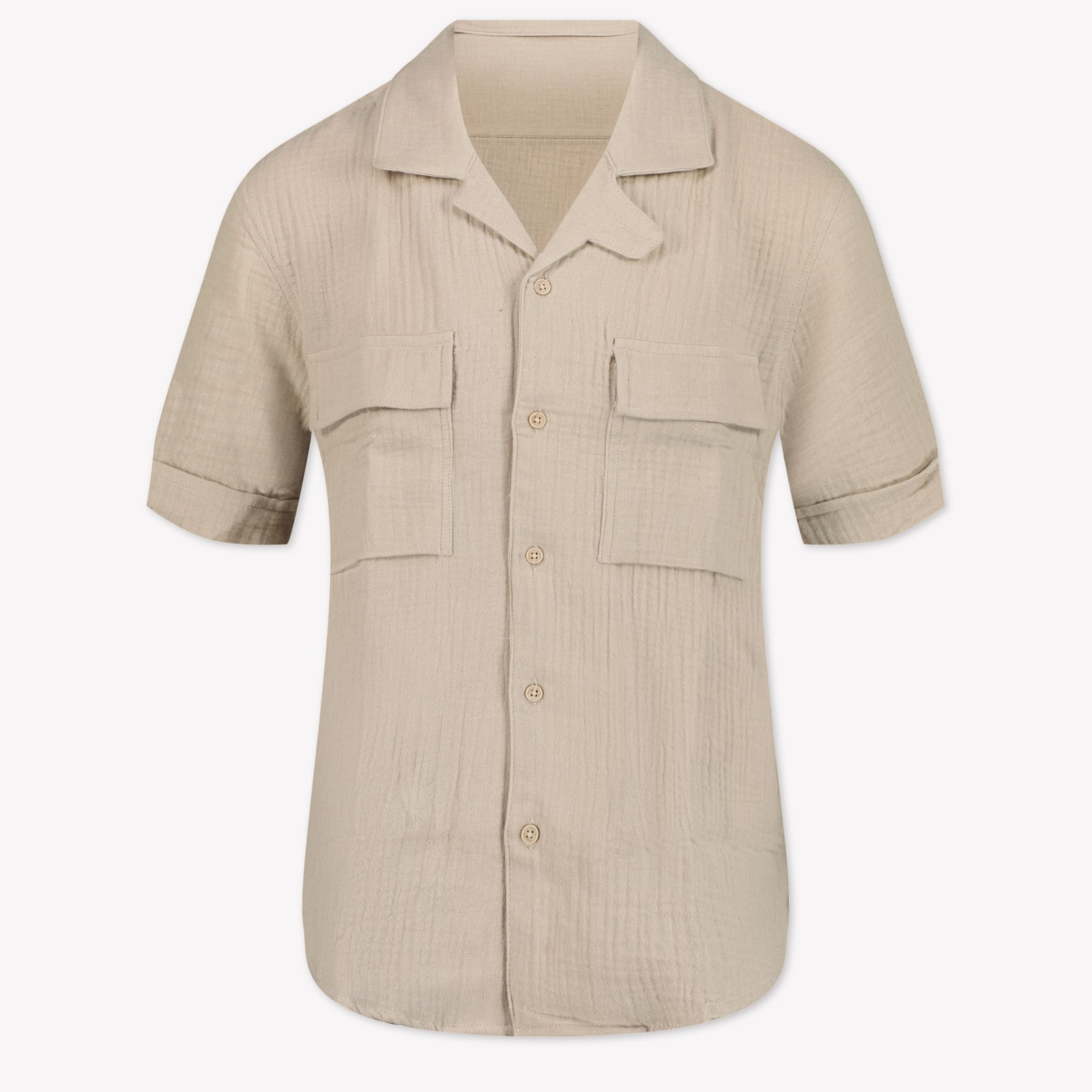 Antony Morato Kids Boys Blouse In Beige