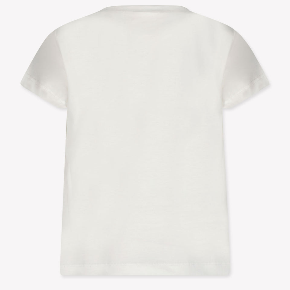 Liu Jo Kinder Meisjes T-Shirt In Off White